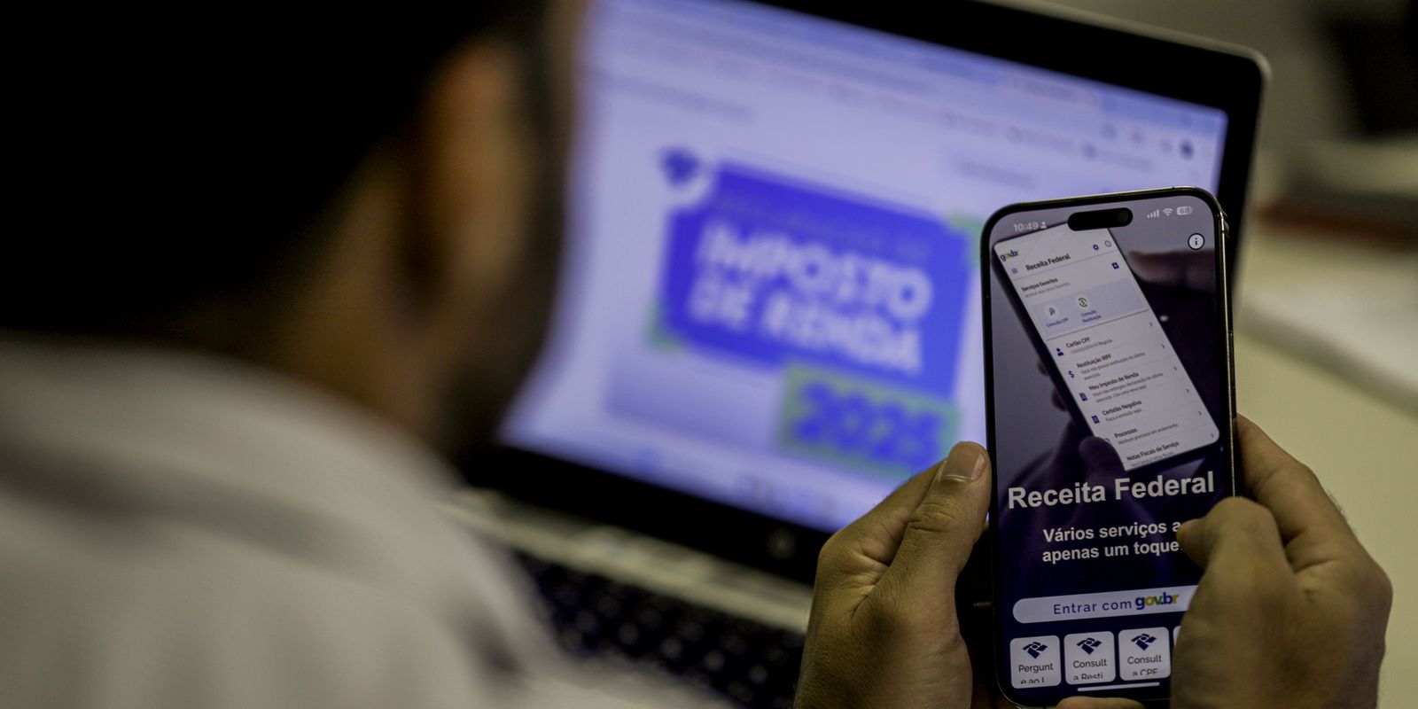 Receita paga nesta quinta terceiro lote de restituição do IR de 2025