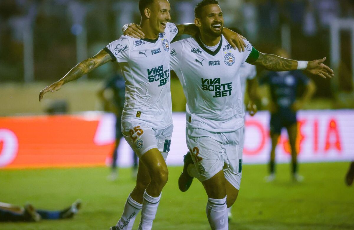 Copa do Nordeste: Bahia vence Confiança por 4 a 1 e encaminha título