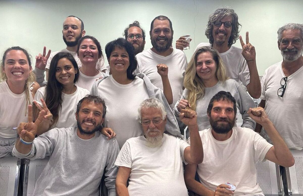 Brasileiros da Flotilha Global Sumud são libertados na Jordânia