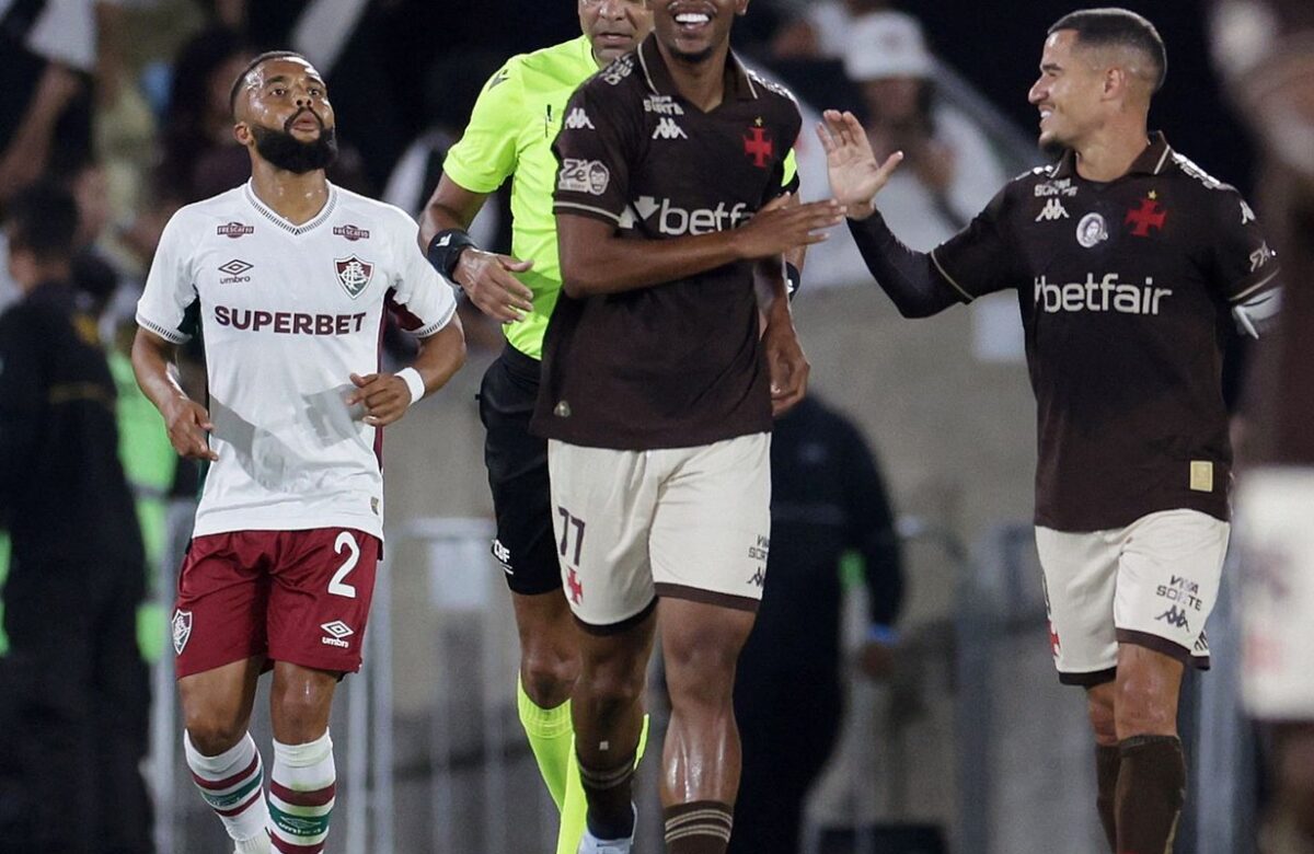 Rayan decide mais uma vez e Vasco derrota o Fluminense no Maracanã