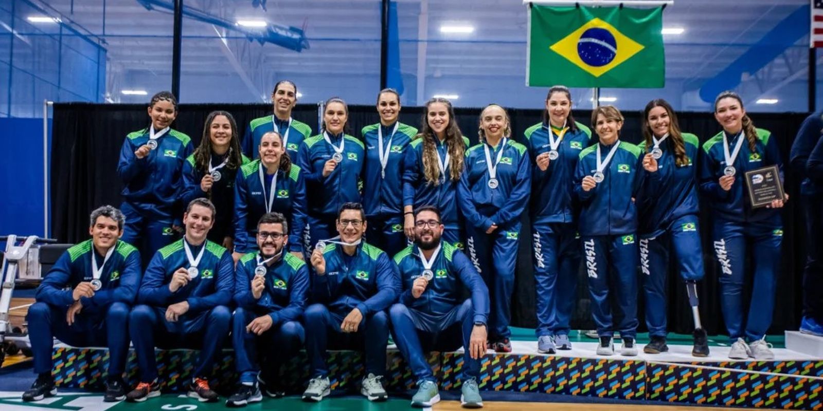 Vôlei sentado: Brasil fecha Copa do Mundo com duas pratas