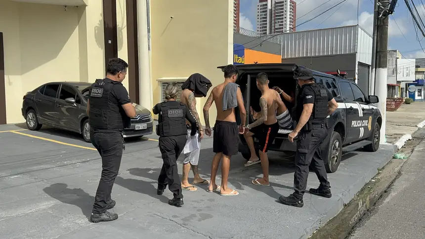 Membros de organizada são presos por tentativa de homicídio e associação criminosa em Belém