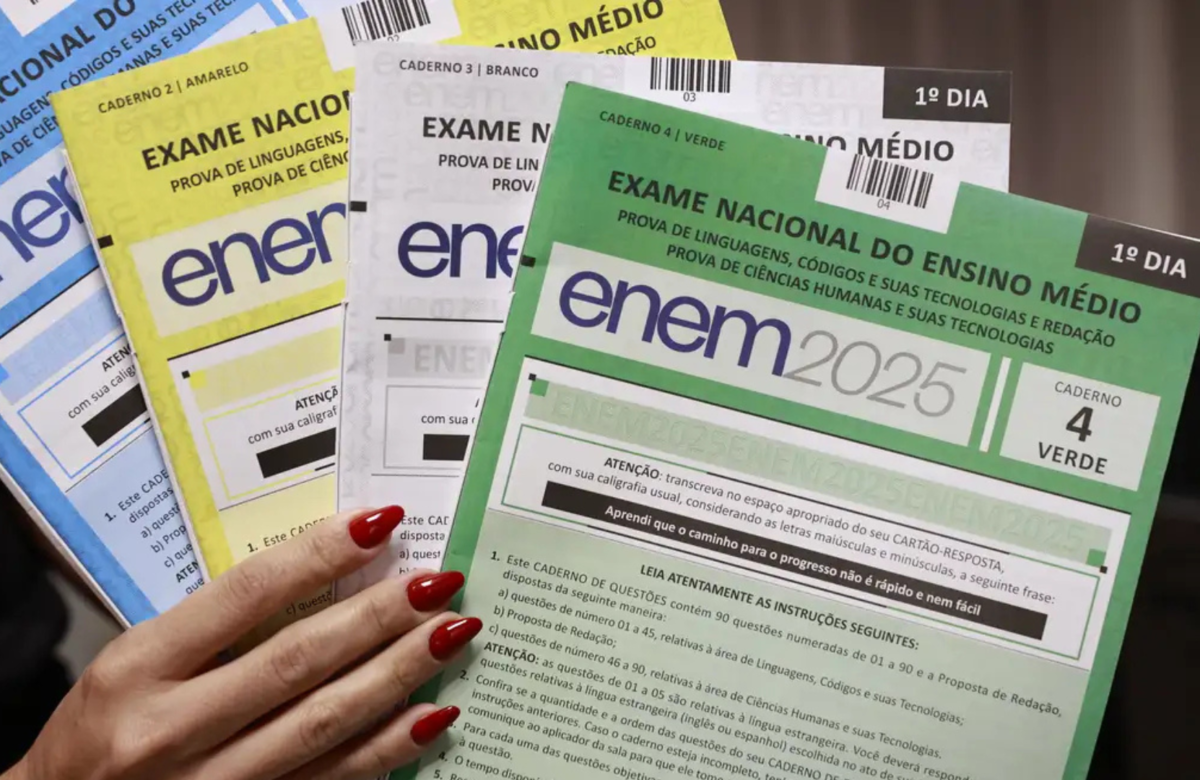 Prazo para solicitar reaplicação do Enem já está aberto; pedidos vão até 21 de novembro