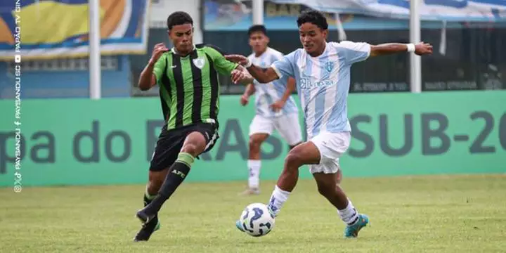 Paysandu perde nos pênaltis para o América-MG e é eliminado da Copa do Brasil Sub-20