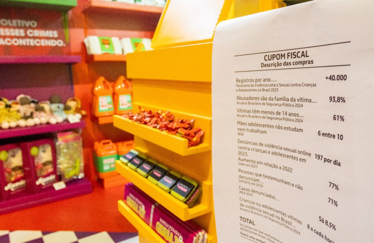 Instalação na COP30 chama atenção para violência sexual contra crianças e adolescentes