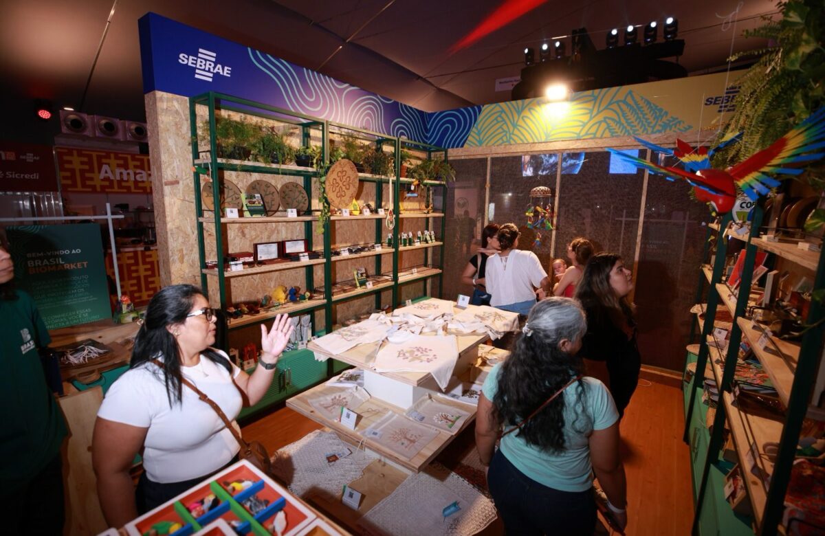 Brasil BioMarket supera R$ 400 mil em vendas e atrai público internacional na En-Zone durante a COP 30