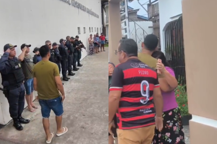 Guarda municipal sobrevivente de emboscada em Portel é recebido com emoção na cidade