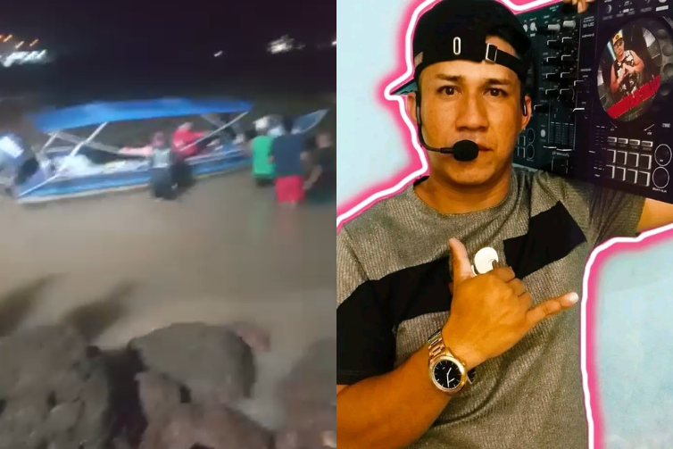 Corpo de DJ é localizado após naufrágio na região de Vila do Conde, em Barcarena