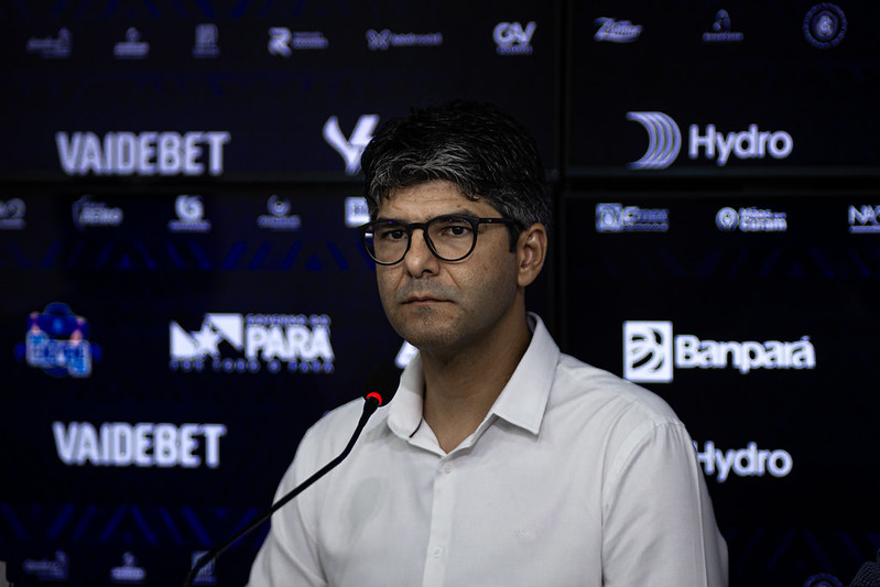 Luís Vagner Vivian é apresentado no Remo e detalha gestão integrada com Osorio