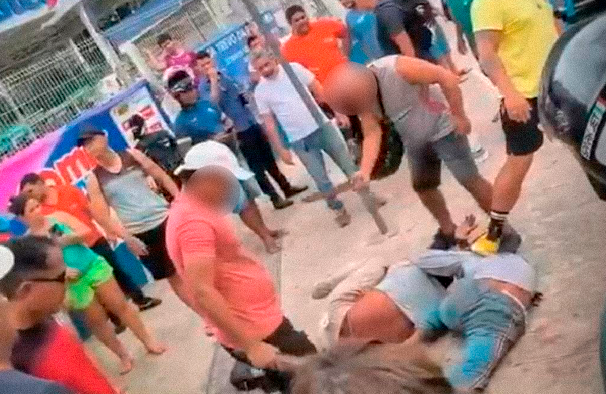 Suspeitos de assalto são agredidos por populares após esfaquearem mulher em Belém