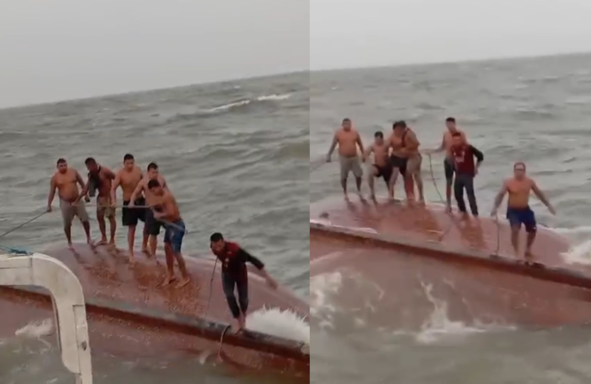 Embarcação de Vigia rumo ao Amapá naufraga em alto-mar