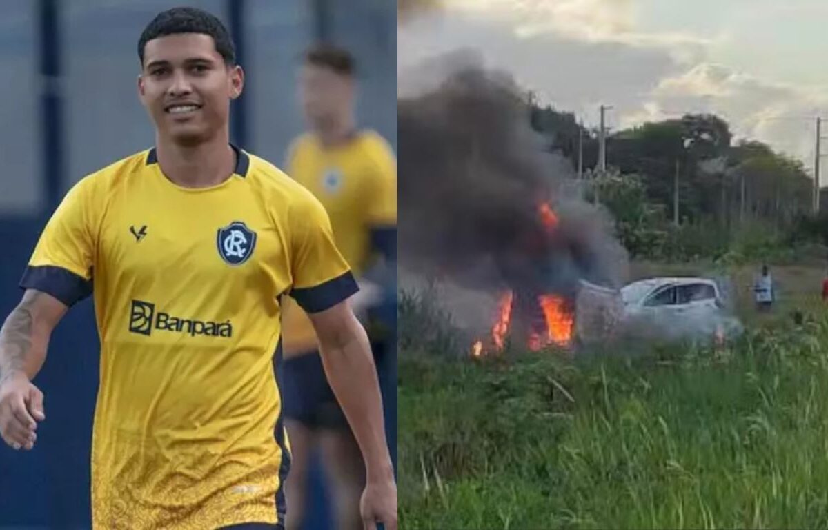 Ex-atacante do Remo sofre grave acidente de carro na BR-101 nesta terça de Carnaval