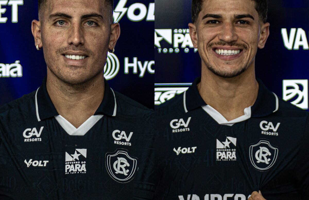 Remo apresenta oficialmente Vitor Bueno e Braian Cufré