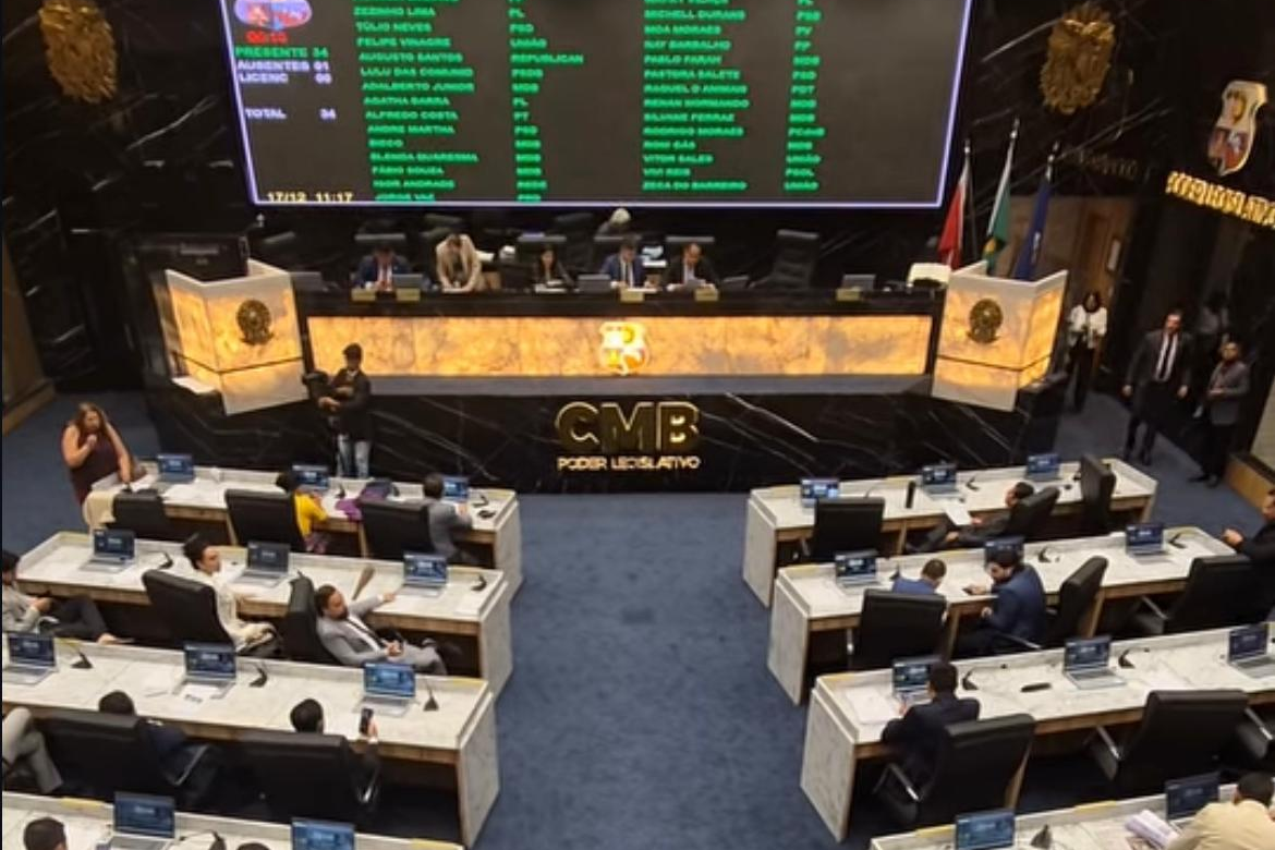 Justiça volta a suspender sessão que aprovou pacote da Prefeitura na Câmara de Belém