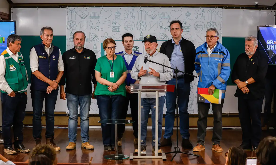 Financiamentos a desabrigados em Minas  Gerais seguirão modelo do RS, diz Lula