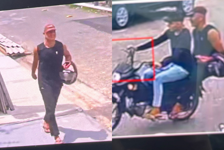 Câmeras de segurança mostram momento em que suspeito deixa rua onde cantora Ruthetty foi morta