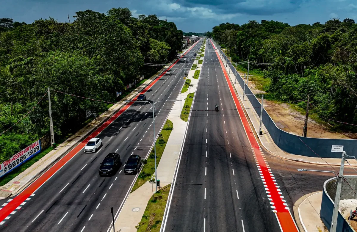 Novo corredor entre as avenidas Augusto Montenegro e Centenário, Rua da Marinha será entregue nesta quinta-feira (19)
