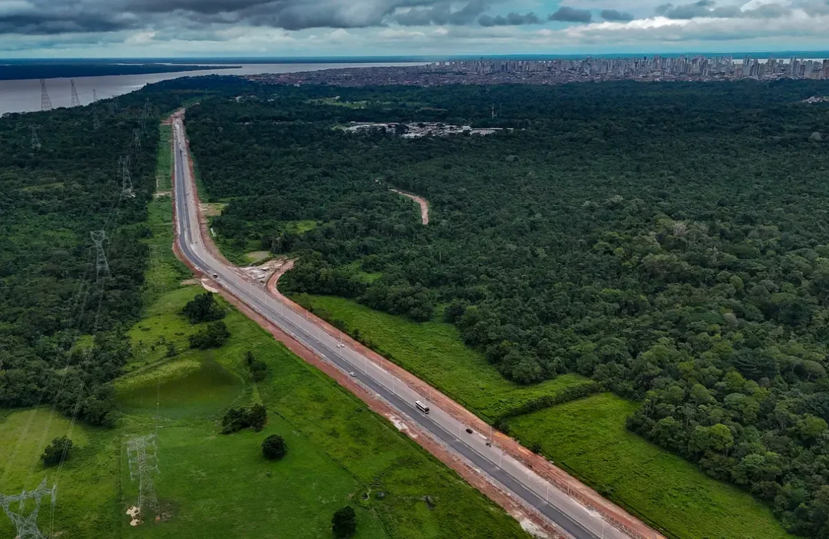 Avenida Liberdade será entregue nesta quinta (2) como corredor estratégico entre Belém e região metropolitana