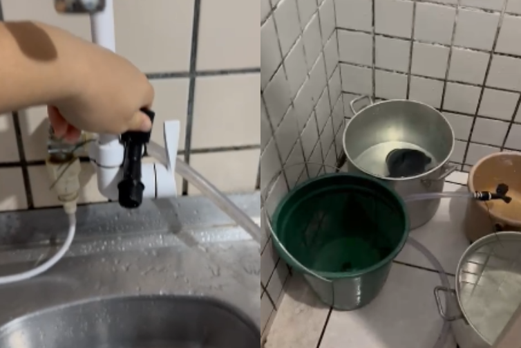 Moradores do bairro do Atalaia, em Ananindeua, denunciam uma semana sem abastecimento de água