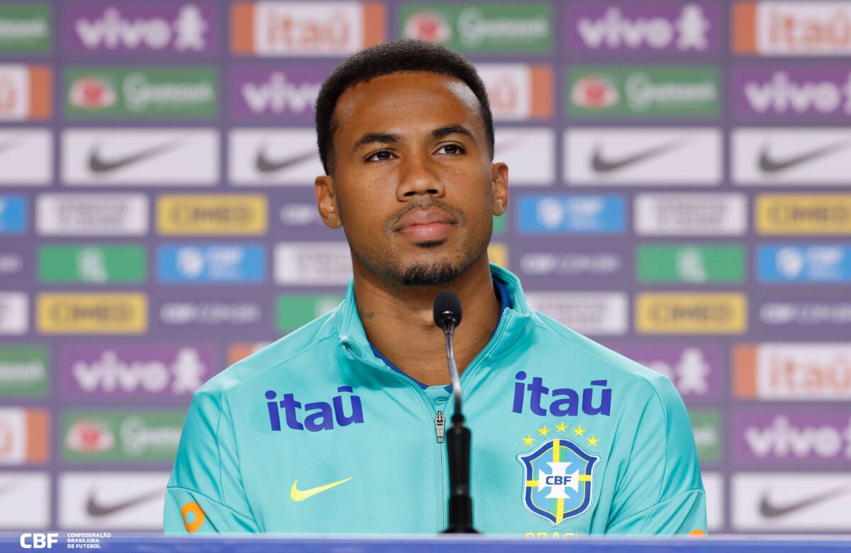 Gabriel Magalhães é cortado da Seleção Brasileira; Ancelotti não convocará substituto