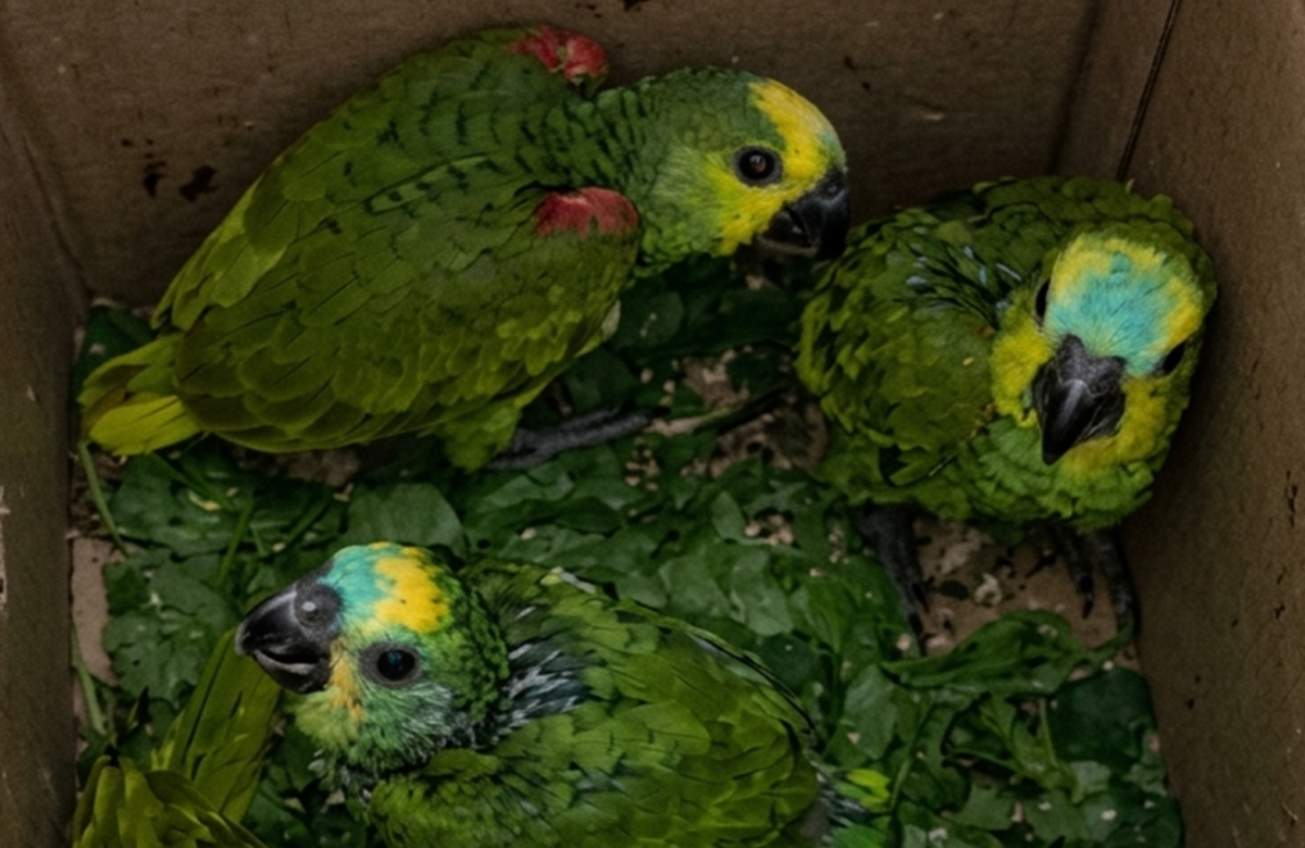 Suspeito de integrar rede internacional de tráfico de animais silvestres é preso em Santarém, no Pará