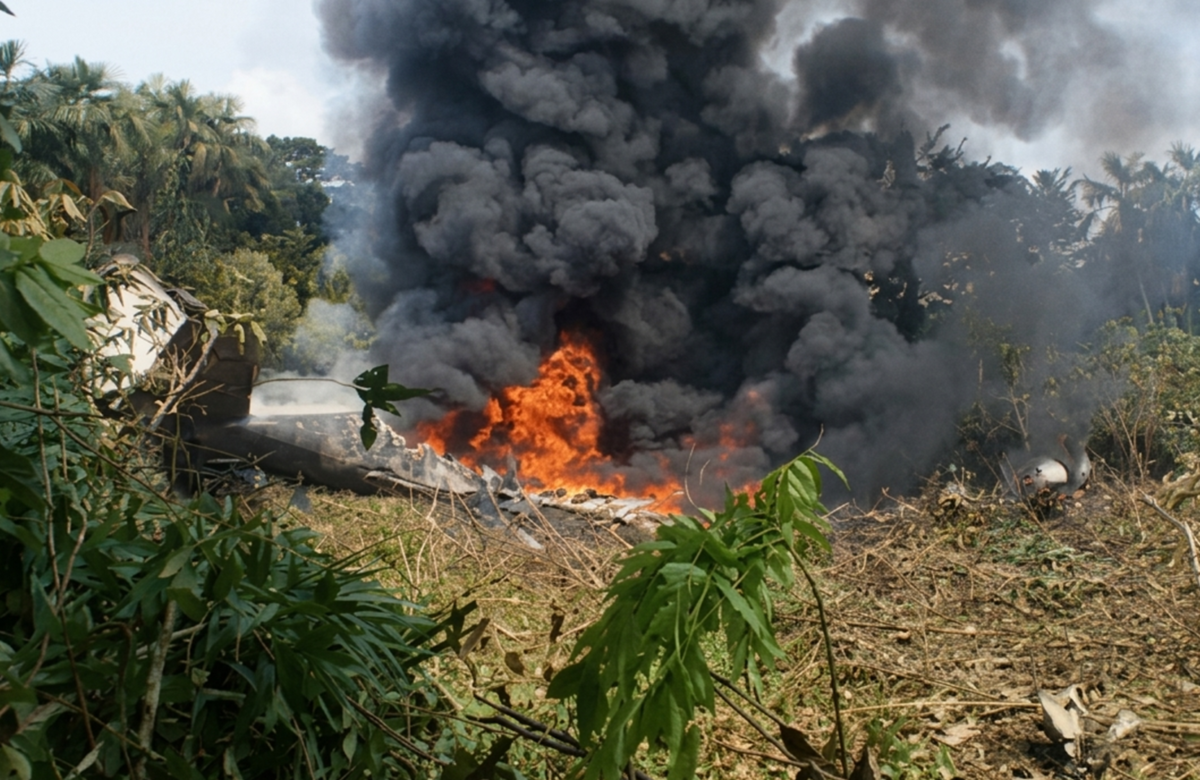 Avião militar da Colômbia cai na fronteira com o Peru; mais de 100 estavam a bordo