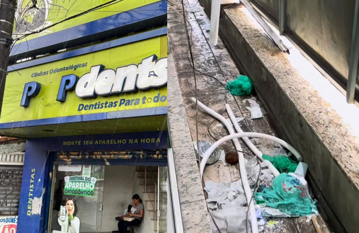 Vigilância Sanitária e Ordem Pública interditam clínica odontológica na Augusto Montenegro após denúncias de condições insalubres