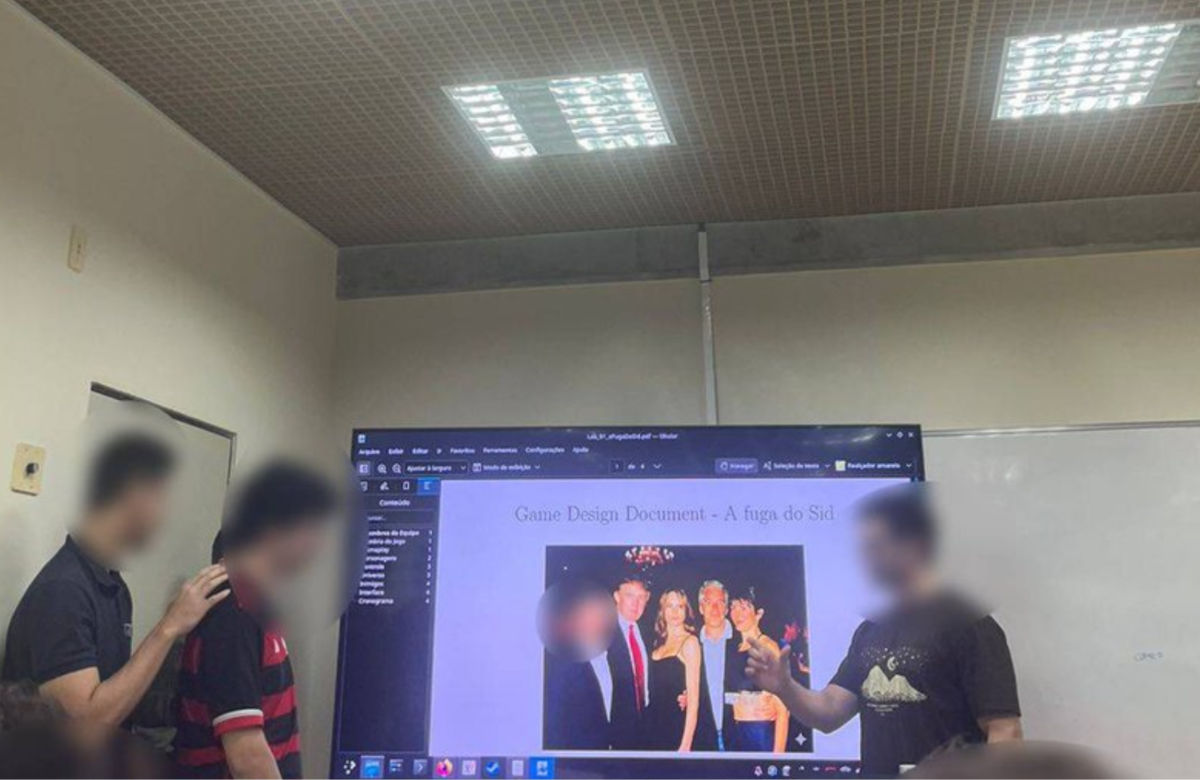 Alunos do ITA causam revolta ao apresentar game inspirado no caso Epstein