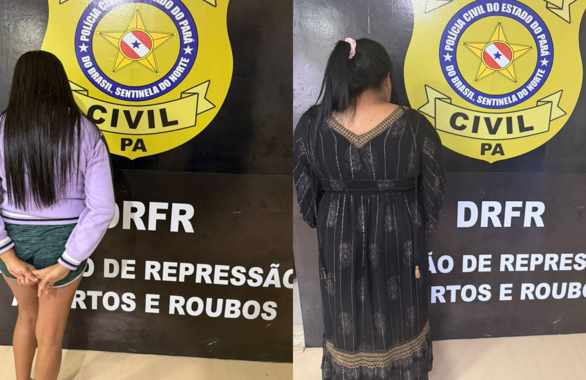 Dupla de mulheres é presa sob suspeita de envolvimento em assalto a joalheria
