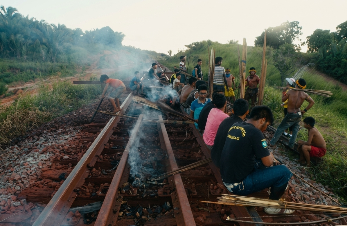 Indígenas bloqueiam ferrovia da Vale no Pará e reabrem disputa judicial sobre impactos da mineração