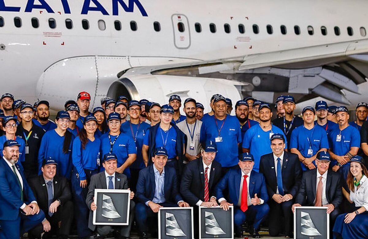 Latam incorpora na frota os primeiros aviões da Embraer