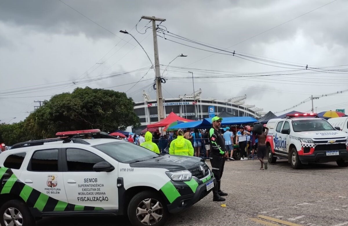 Trânsito no Mangueirão: veja as mudanças para o jogo entre Remo e Fluminense hoje