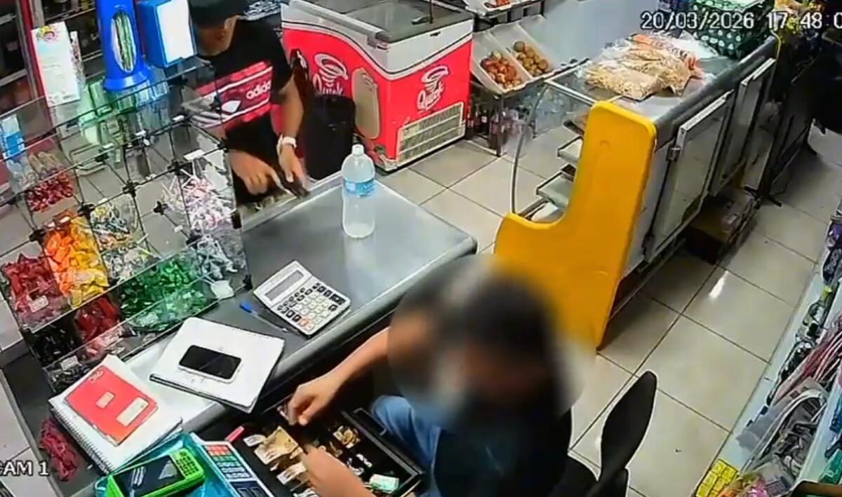 Homem se passa por cliente e assalta mercadinho no bairro do Tapanã