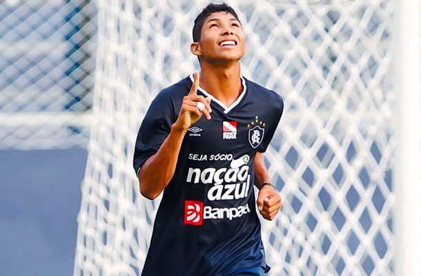 Santos x Remo: cria do Baenão, Rony deve encarar o Leão pela 1ª vez na carreira