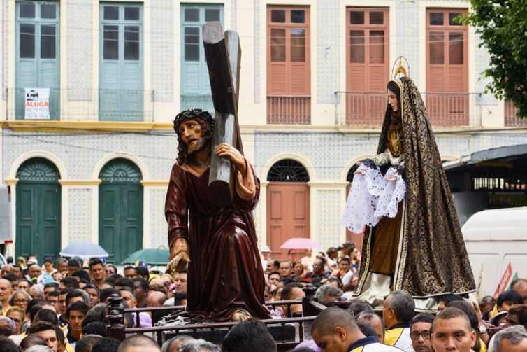 Procissão do Senhor dos Passos marca a Sexta-Feira Santa em Belém; veja horários e trajeto do cortejo