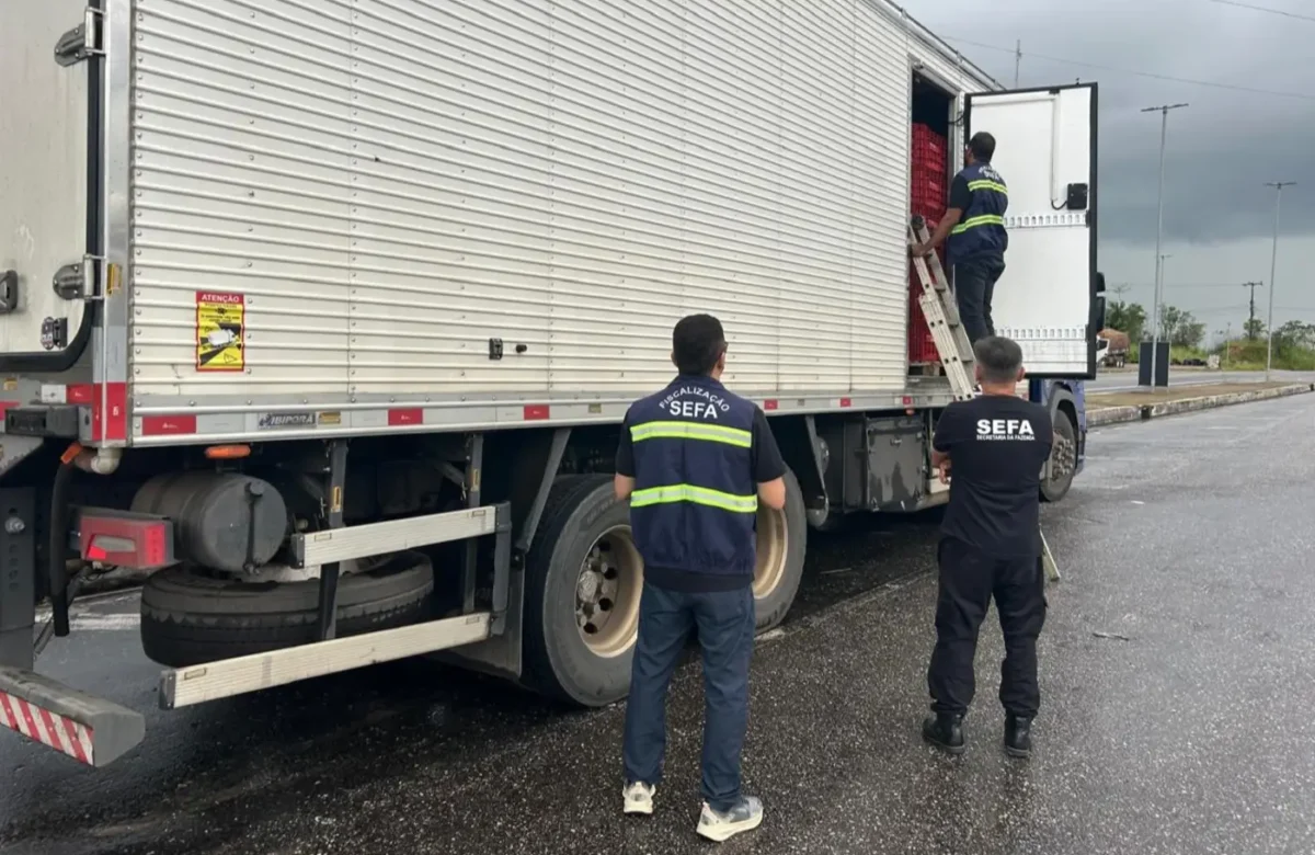 Carga de 16 toneladas de açaí é apreendida no Pará após suspeita de fraude fiscal