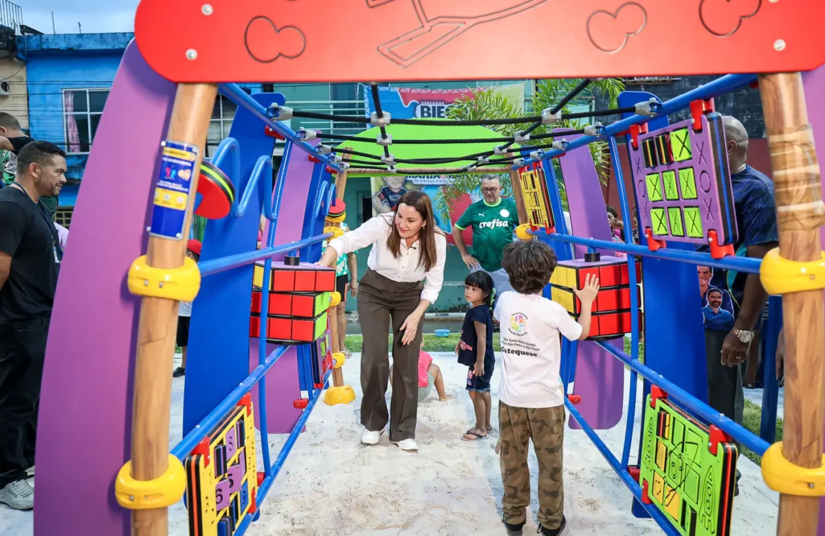 Governo do Pará entrega primeira Praça da Inclusão voltada a crianças com TEA