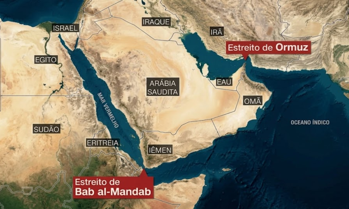 Irã volta a fechar o Estreito de Ormuz após ataques de Israel no Líbano