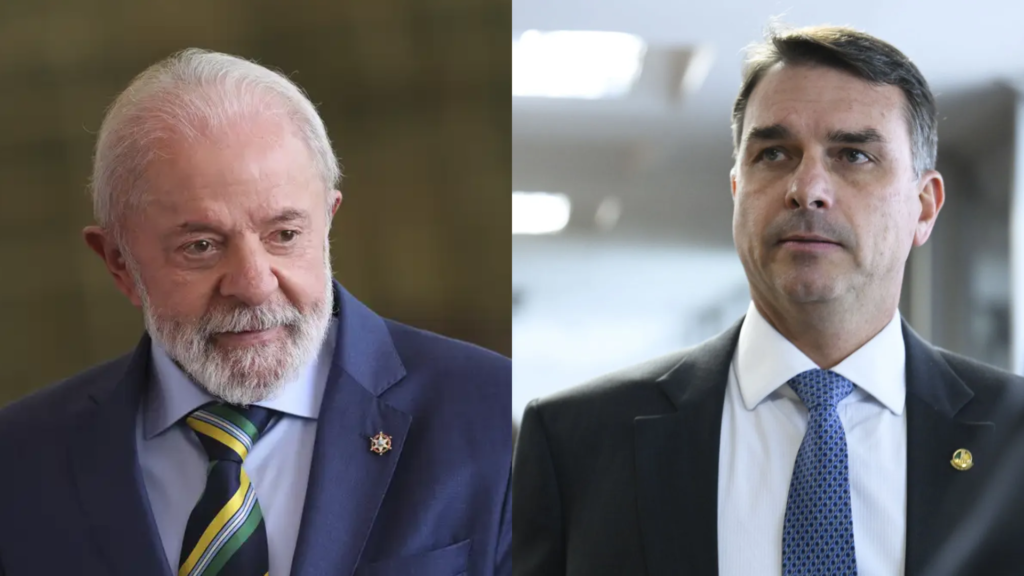 Genial/Quaest: Lula tem 37% no 1° turno, seguido por Flávio Bolsonaro com 32%, Caiado com 6% e Zema com 3%