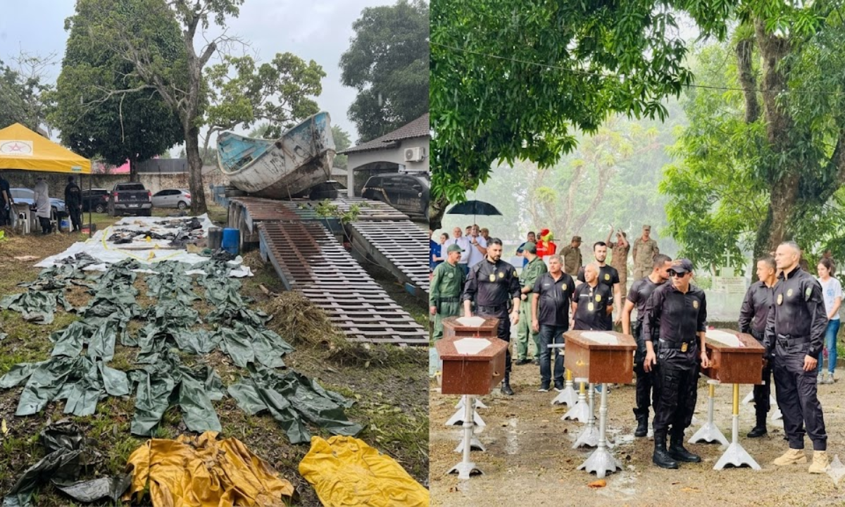 Corpos encontrados em barco à deriva no Pará seguem sem identificação dois anos após resgate, diz Itamaraty