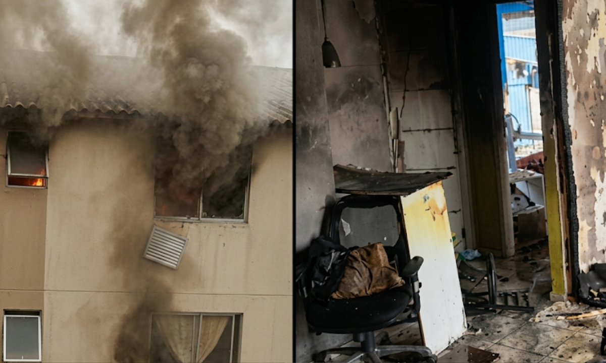 Incêndio atinge apartamento em Marituba e mobiliza bombeiros na Grande Belém