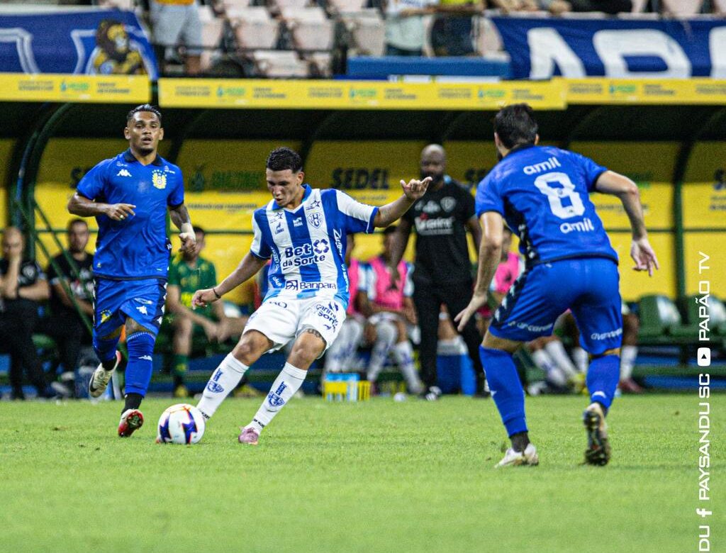 Massacre em Manaus: Paysandu é goleado pelo Nacional por 7 a 0