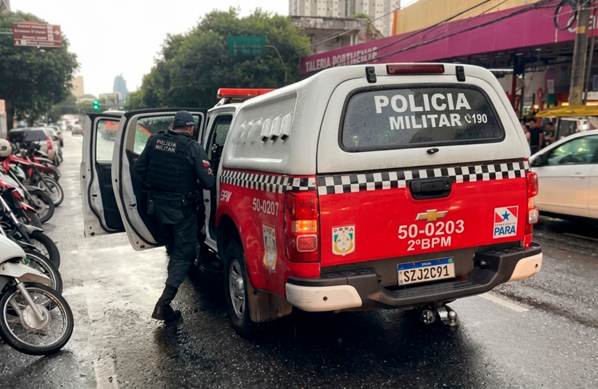 Assalto a joalheria no Shopping Pátio Belém mobiliza polícia; suspeitos fugiram de moto