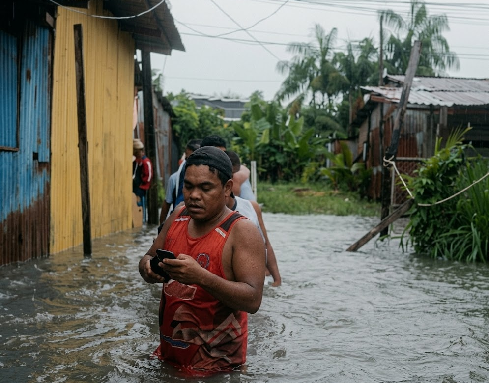 Instituto Hélio Mourão faz campanha para arrecadar doações para ajudar famílias afetadas por temporal em Belém