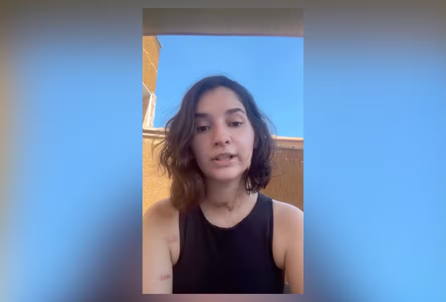 Jovem vítima de tentativa de feminicídio em São Gonçalo fala pela primeira vez: ‘Brutal o que aconteceu’