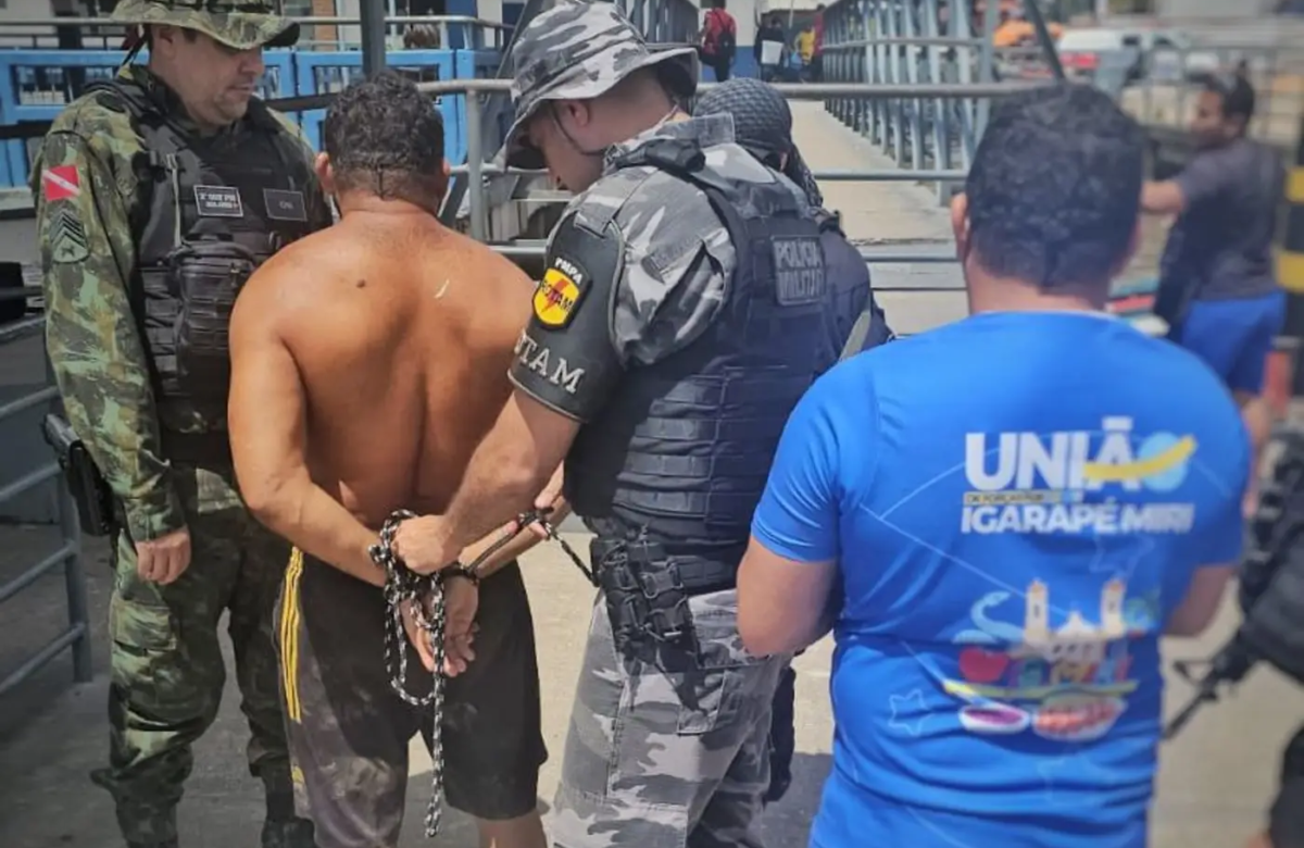 ‘Piratas’ são presos após suspeita de roubo a três embarcações em Igarapé-Miri