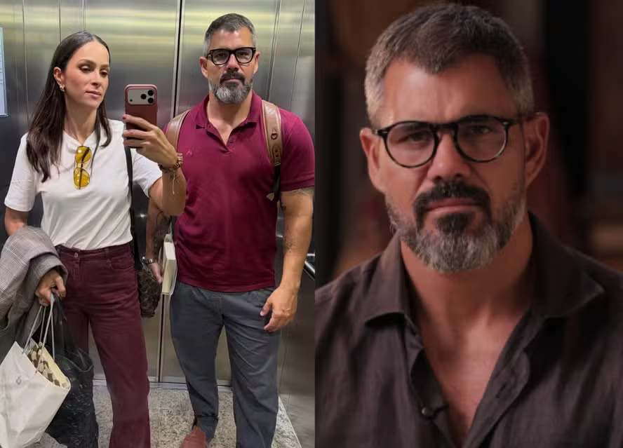 Mulher de Juliano Cazarré reage a críticas de famosos por projeto para homens: ‘Reinvenção de verdade’