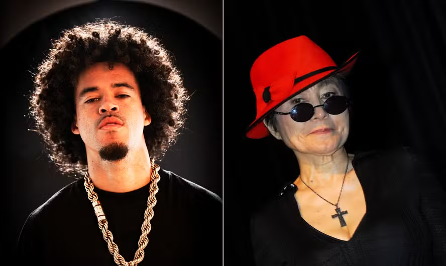 Rapper L7NNON vence Yoko Ono na Justiça e assegura direito a nome artístico; entenda