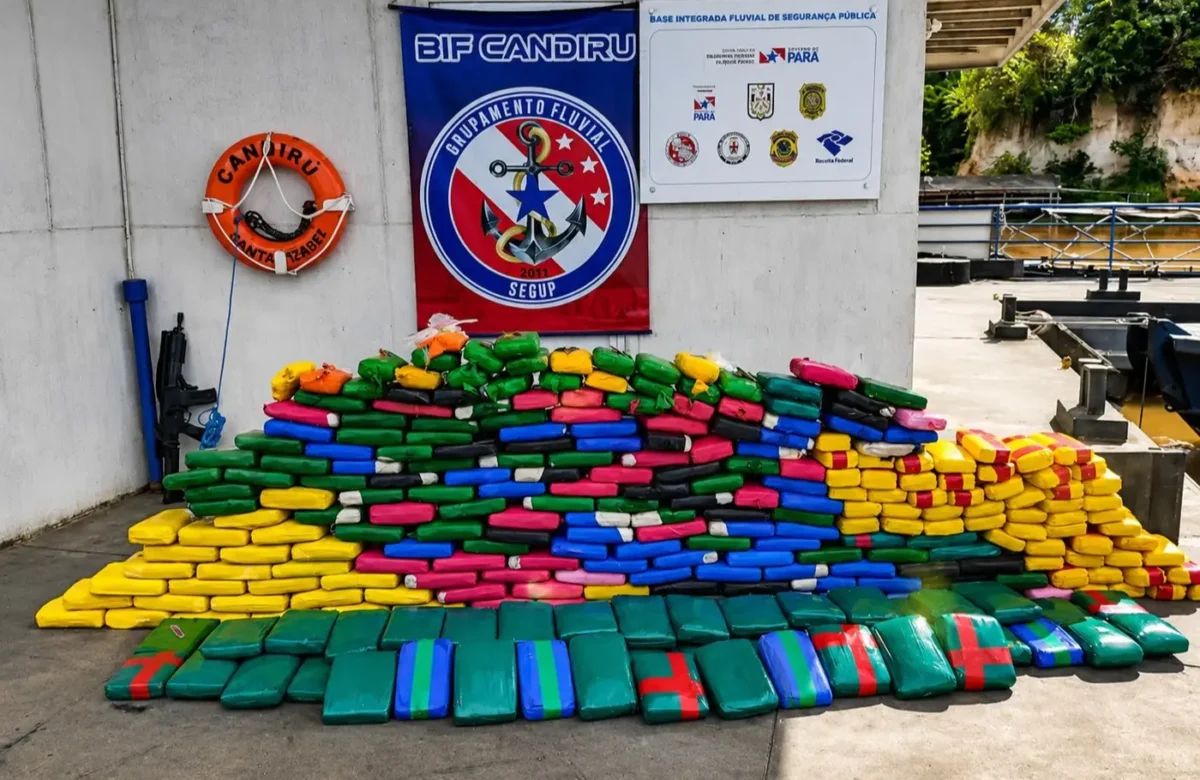 Base Candiru intercepta quase meia tonelada de drogas em apenas uma semana no Pará
