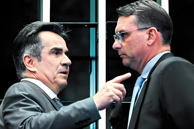 Acordo de Flávio com partidos do Centrão trava após crise por mensagens com Vorcaro, e chapa com vice do PL ganha força
